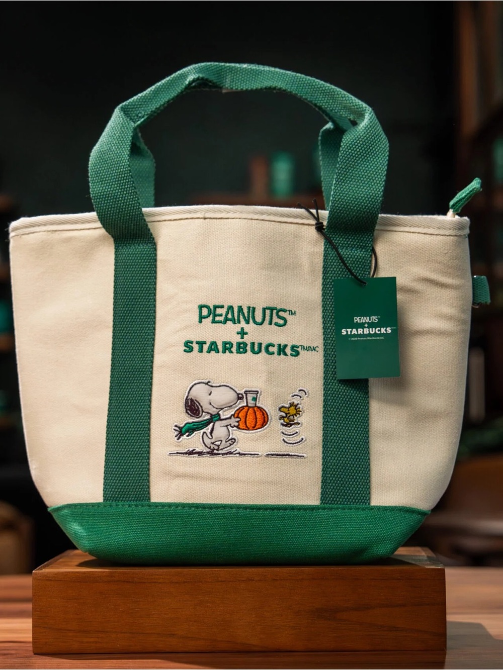 Starbucks Snoopy Tote Bag